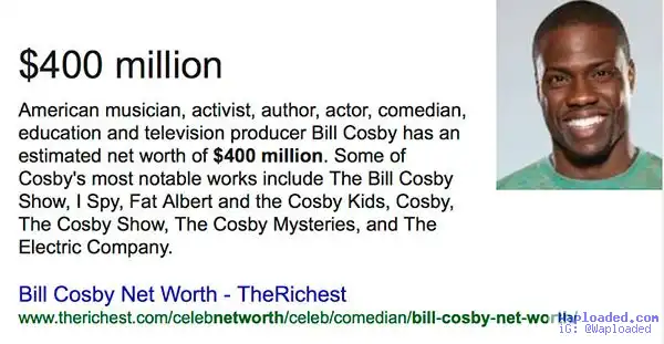 Kevin Hart asks Google to stop mistaking him for Bill Cosby